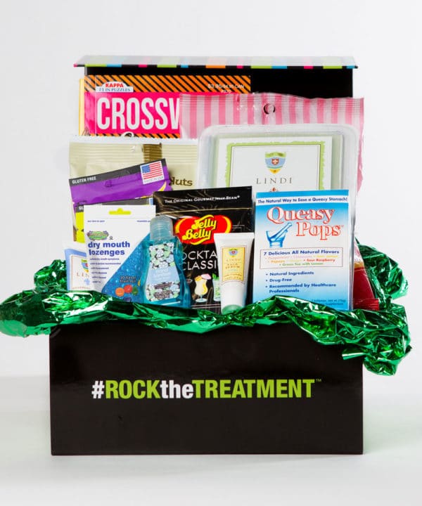 combo basket | thoughtful gifts for cancer patients | Rock the Treatment