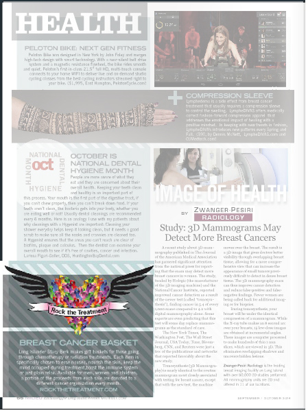 health magazine screenshot | chemotherapy gifts basket | Rock the Treatment